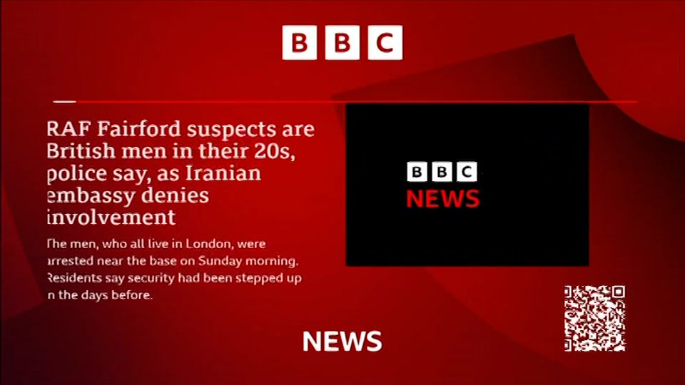 Still from BBC News at 13:00