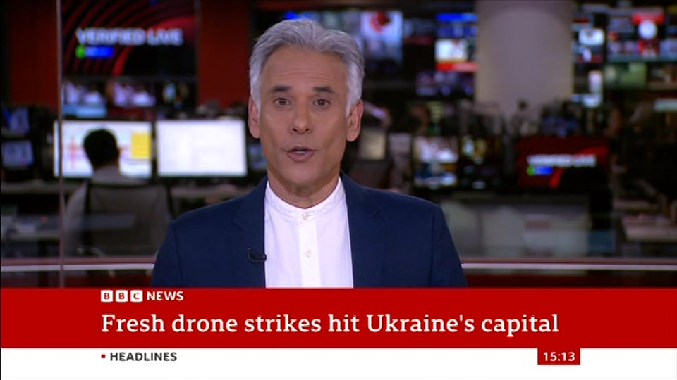 Still from BBC News at 13:30