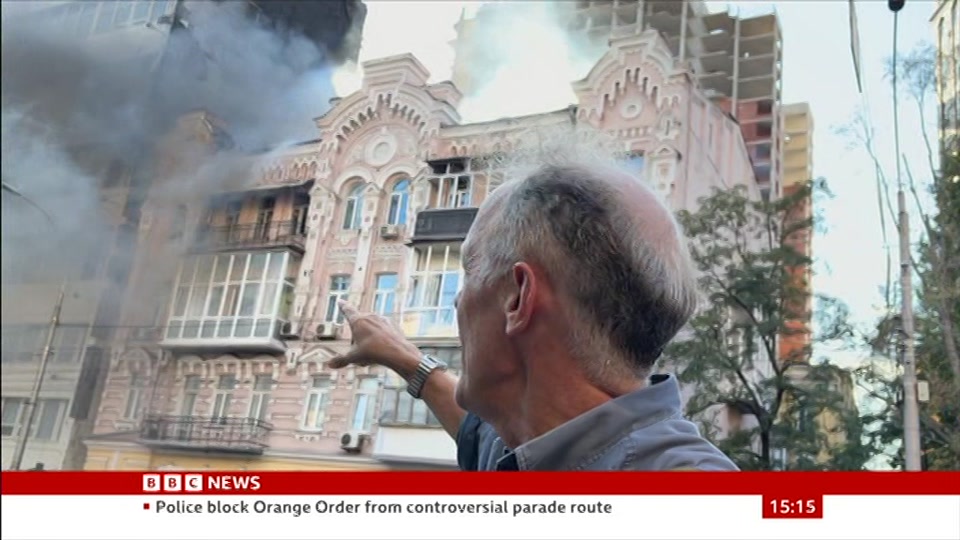 Broadcast still at 15m. BBC News, Verified Live, 28 September 2026.