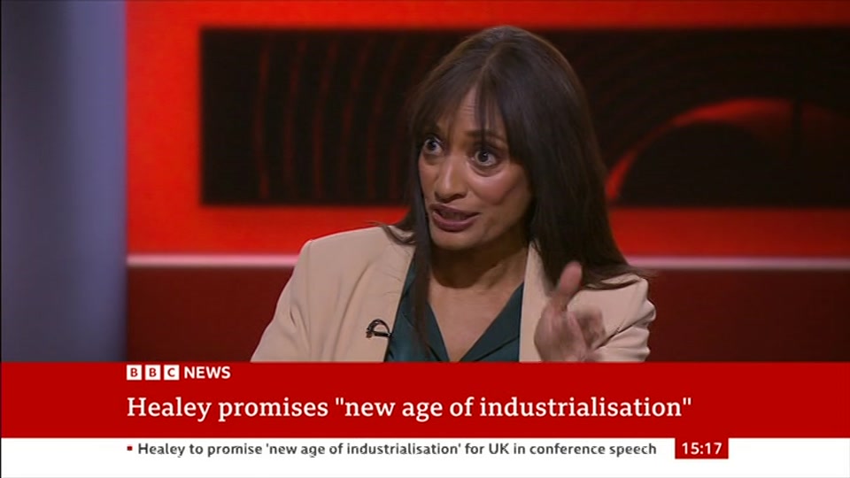 Still from BBC News at 17:30