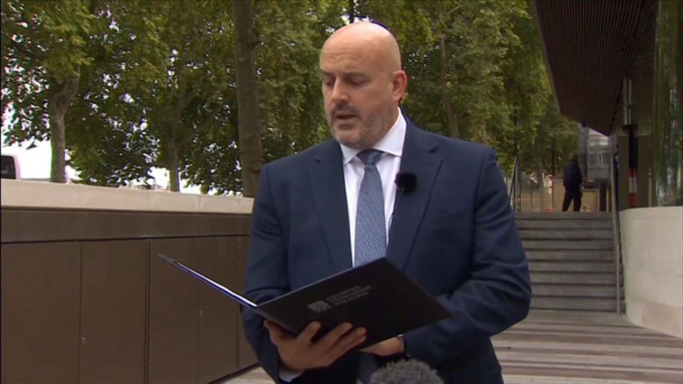 Broadcast still at 3m 30s. BBC One, BBC News, 28 September 2026.
