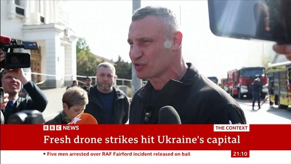 Still from BBC News at 10:30