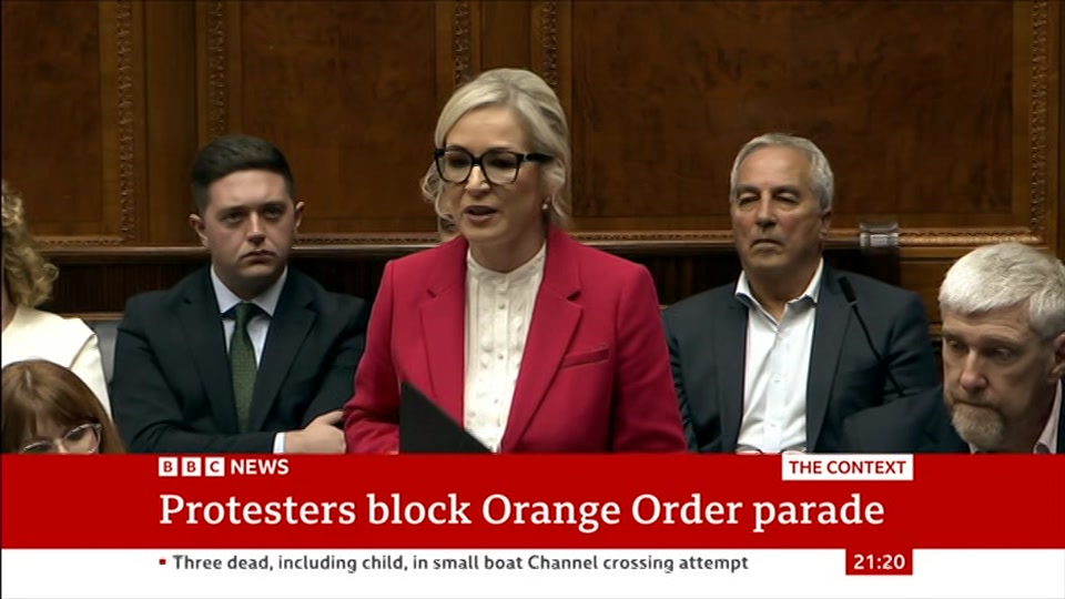 Broadcast still at 20m. BBC News, The Context, 28 September 2026.