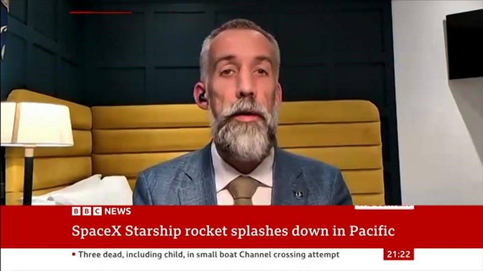 Still from BBC News at 22:00
