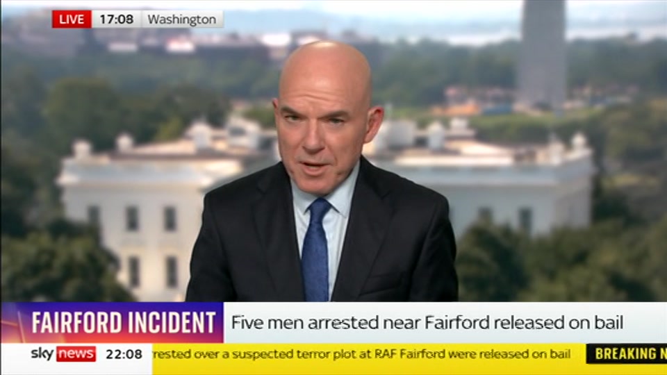 Broadcast still at 8m 30s. Sky News, The Wrap With Anna Botting, 28 September 2026.
