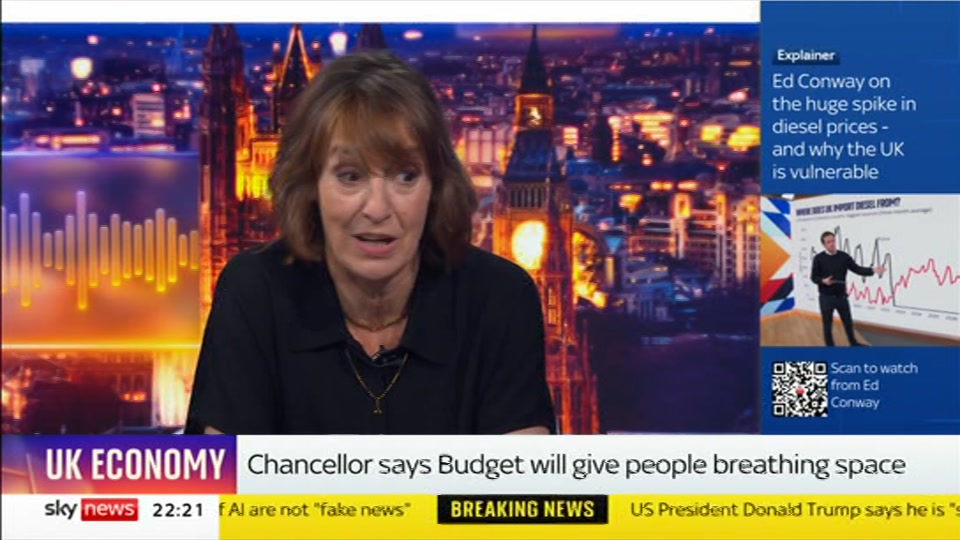Still from Sky News at 21:00