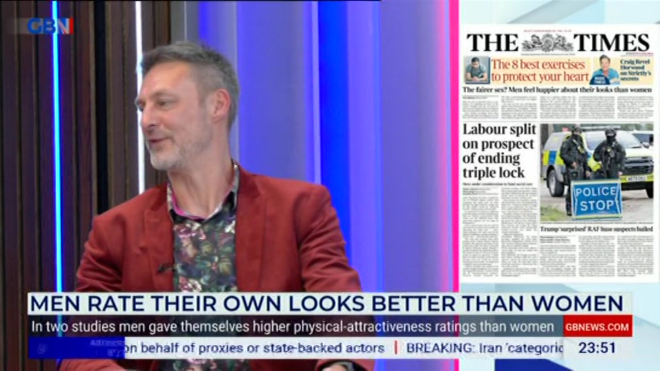 Broadcast still at 51m. GB News, New: Patrick Christys Tonight Late..., 28 September 2026.
