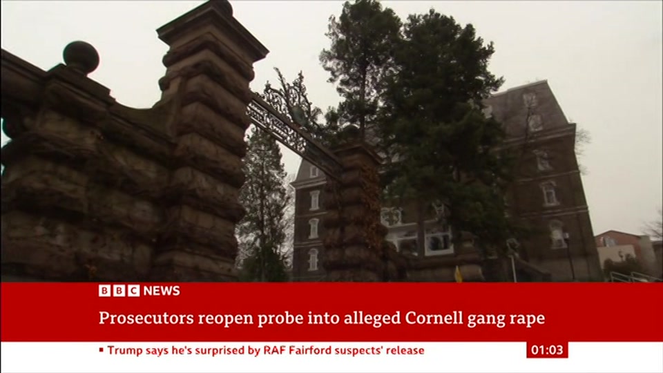Still from BBC News at 3:00