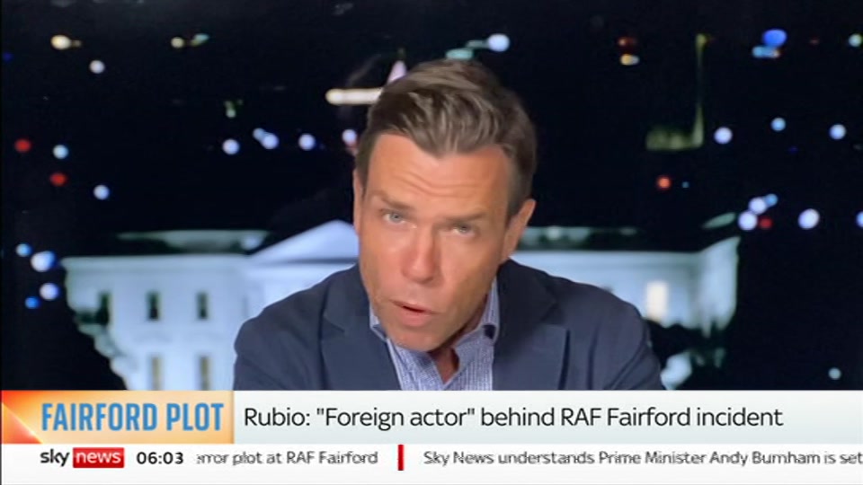 Still from Sky News at 3:30