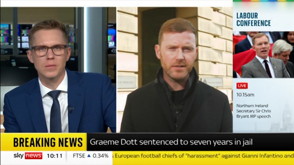 Still from Sky News at 11:30