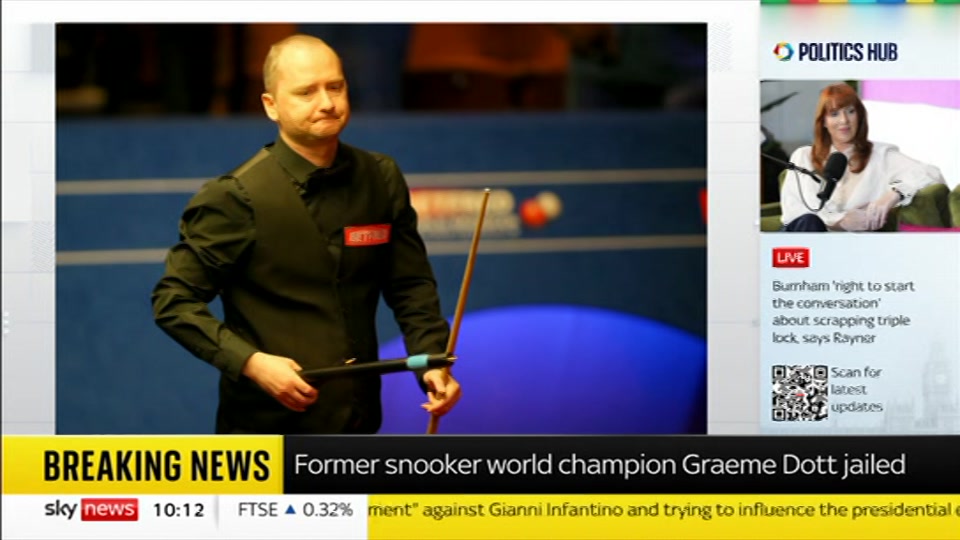 Broadcast still at 12m 30s. Sky News, Sky News Today with Gareth Barlow, 29 September 2026.