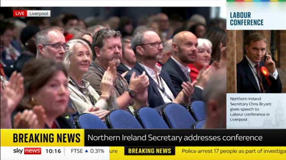 Still from Sky News at 16:30