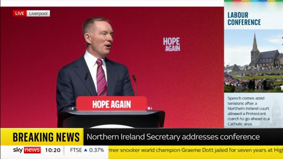 Still from Sky News at 20:30