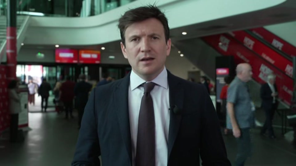 Broadcast still at 2m 30s. ITV, ITV Lunchtime News, 29 September 2026.