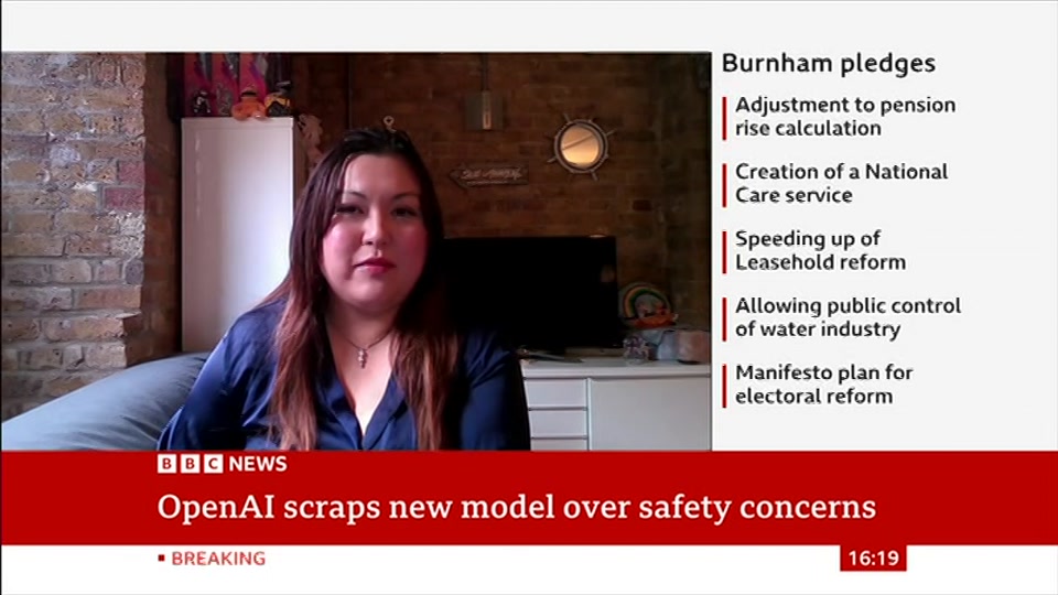 Still from BBC News at 19:00