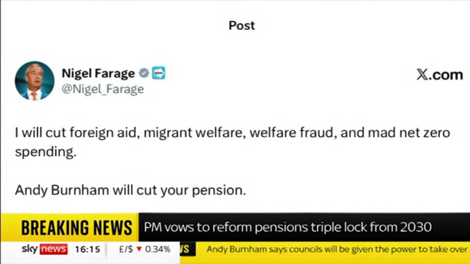 Still from Sky News at 15:00