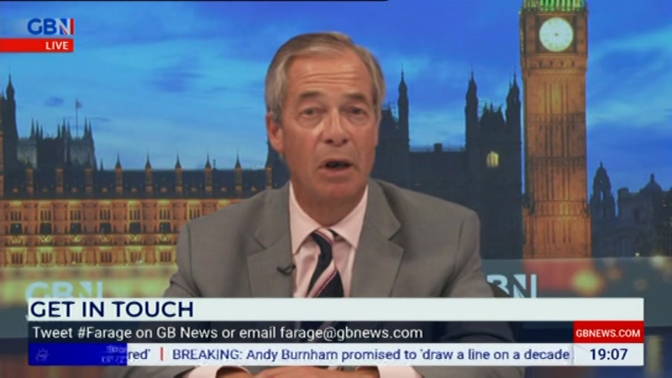 Still from GB News at 7:30