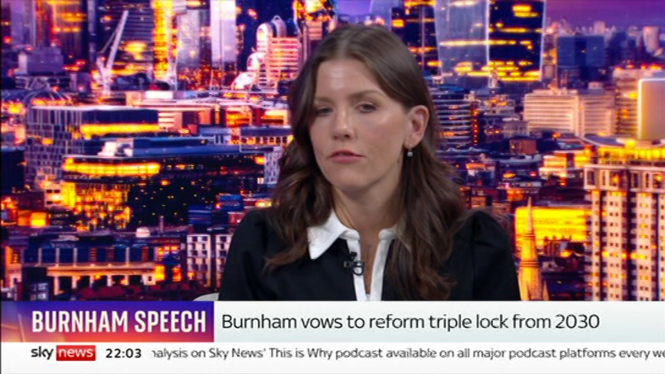 Still from Sky News at 3:00