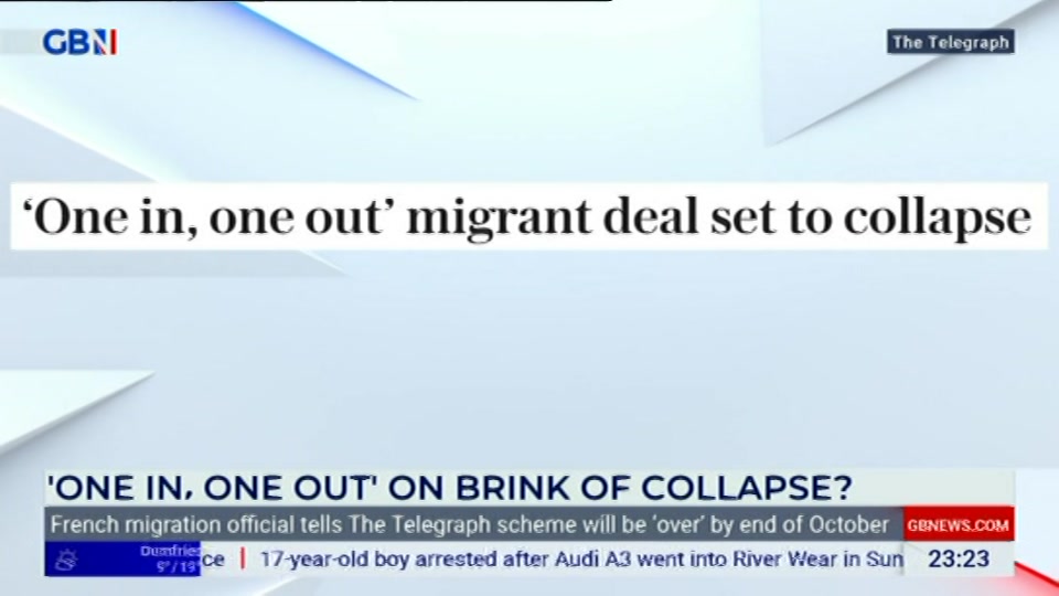 Still from GB News at 23:30