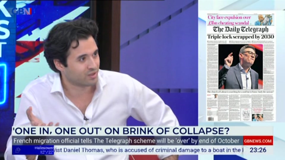 Still from GB News at 26:30