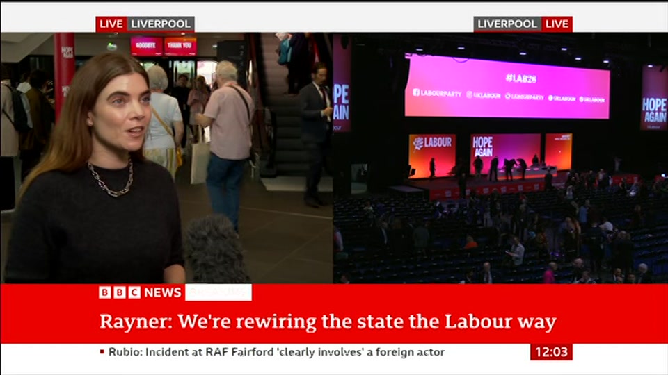 Broadcast still at 3m. BBC News, BBC News Now, 29 September 2026.