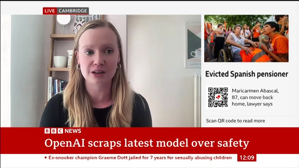 Still from BBC News at 9:30