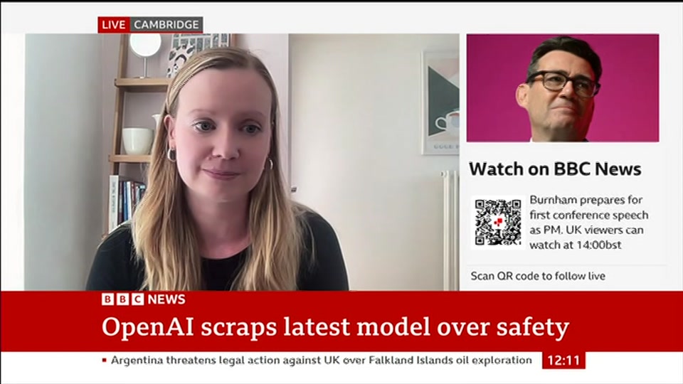 Still from BBC News at 11:00