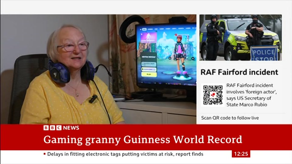 Broadcast still at 25m. BBC News, BBC News Now, 29 September 2026.