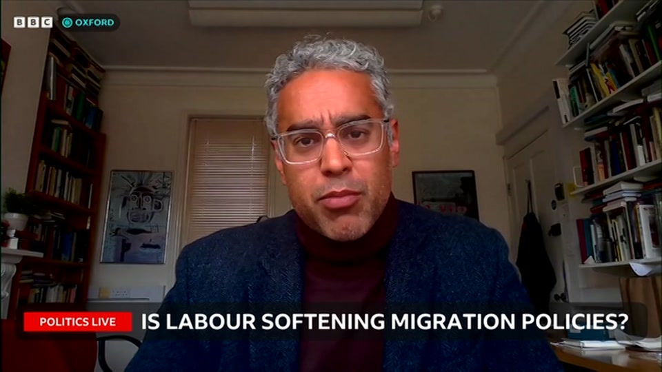 Broadcast still at 28m 30s. BBC Two, Politics Live, 29 September 2026.