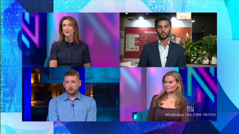Broadcast still at 17m. BBC Two, Newsnight, followed by Weather, 29 September 2026.