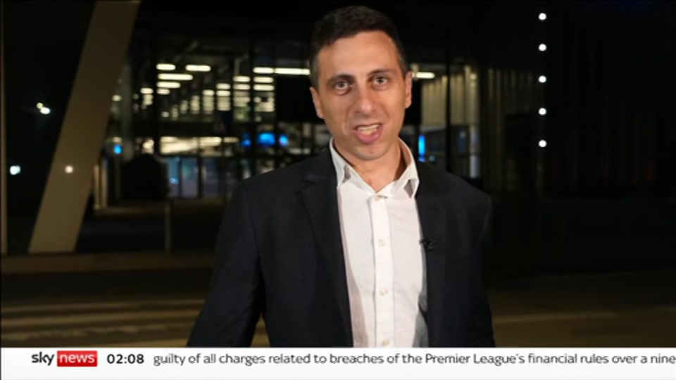 Broadcast still at 8m. Sky News, 30 September 2026.