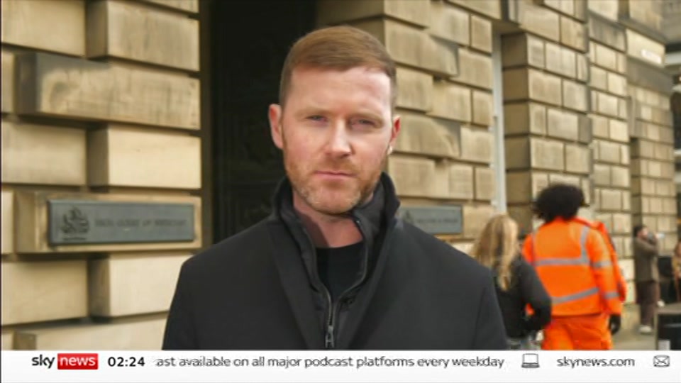 Broadcast still at 24m 30s. Sky News, 30 September 2026.