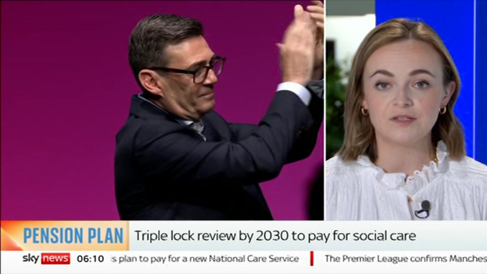 Broadcast still at 10m. Sky News, Mornings, 30 September 2026.