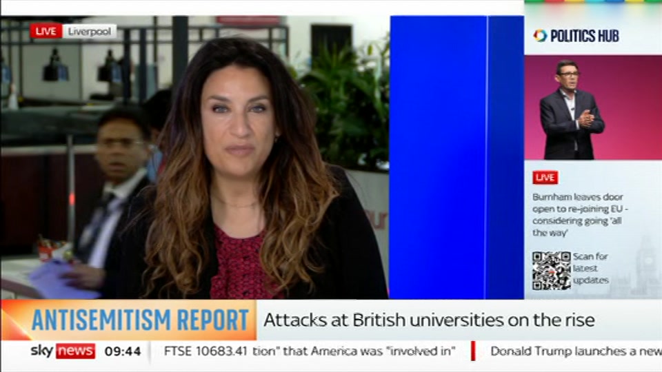 Still from Sky News at 14:00
