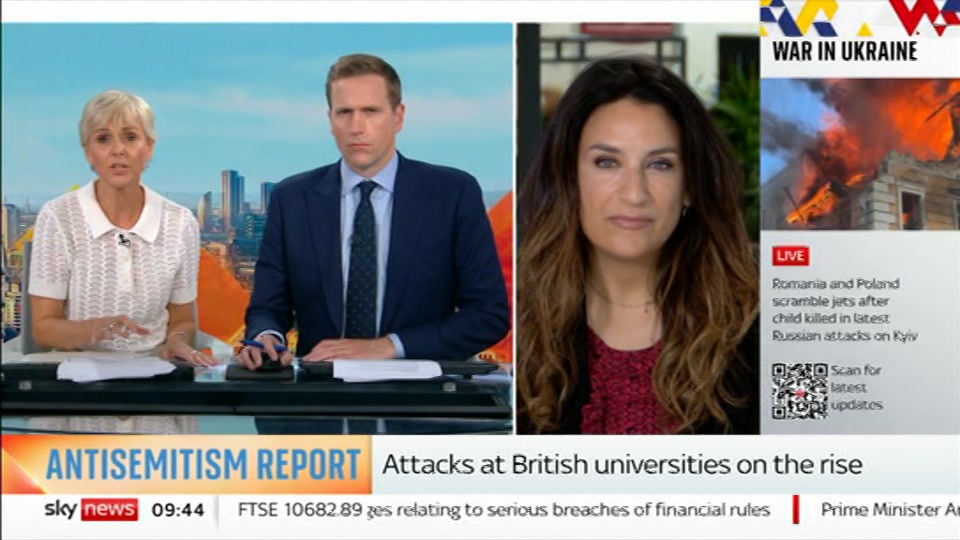Still from Sky News at 14:30