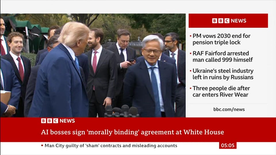 Broadcast still at 5m. BBC News, 30 September 2026.