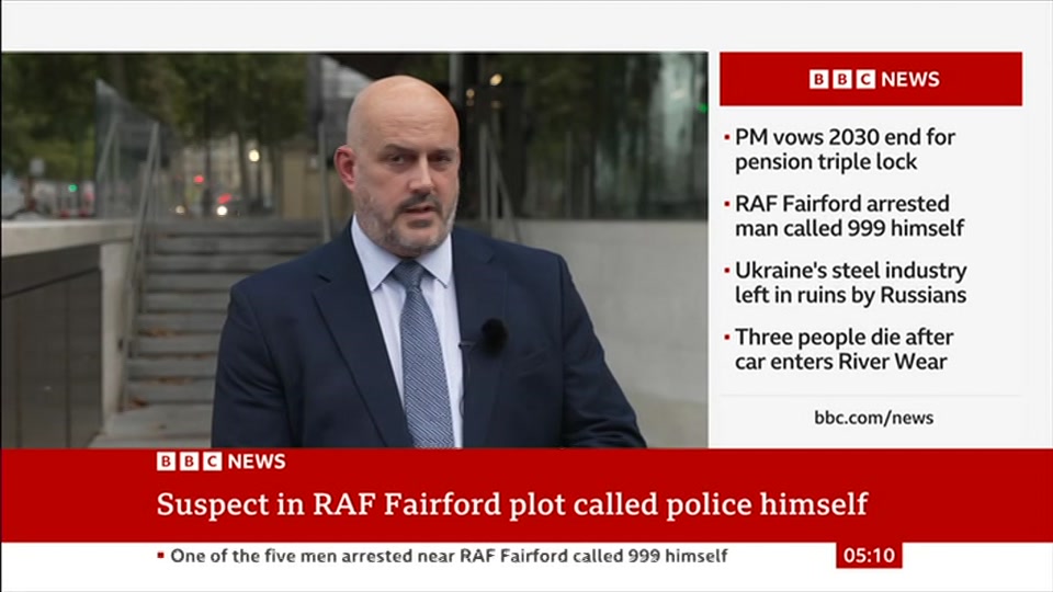 Still from BBC News at 10:30