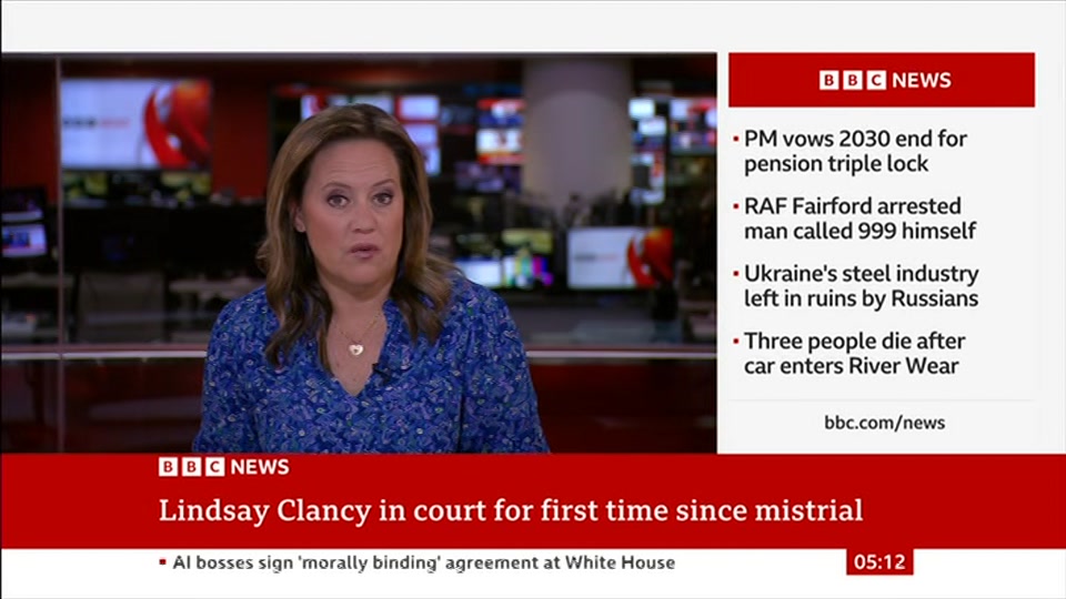 Still from BBC News at 12:30
