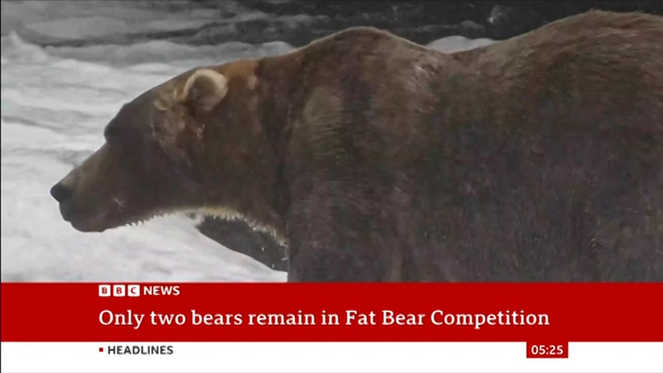 Broadcast still at 25m. BBC News, 30 September 2026.