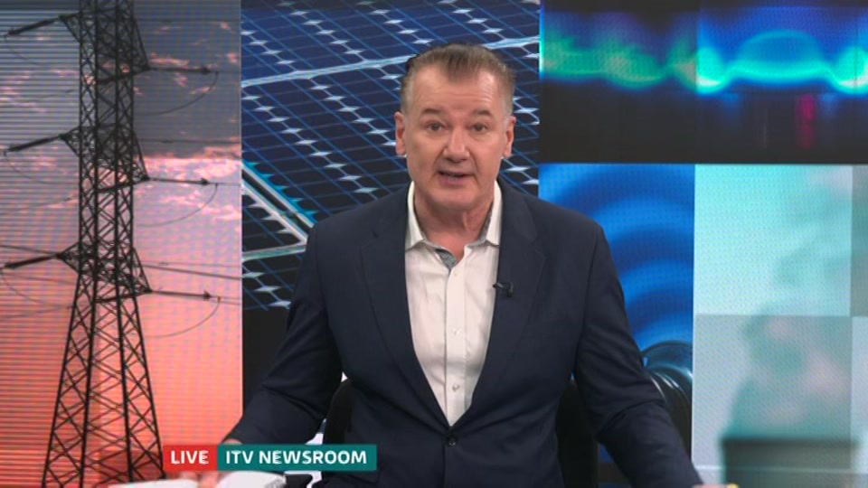 Broadcast still at 4m 30s. ITV, ITV Lunchtime News, 30 September 2026.