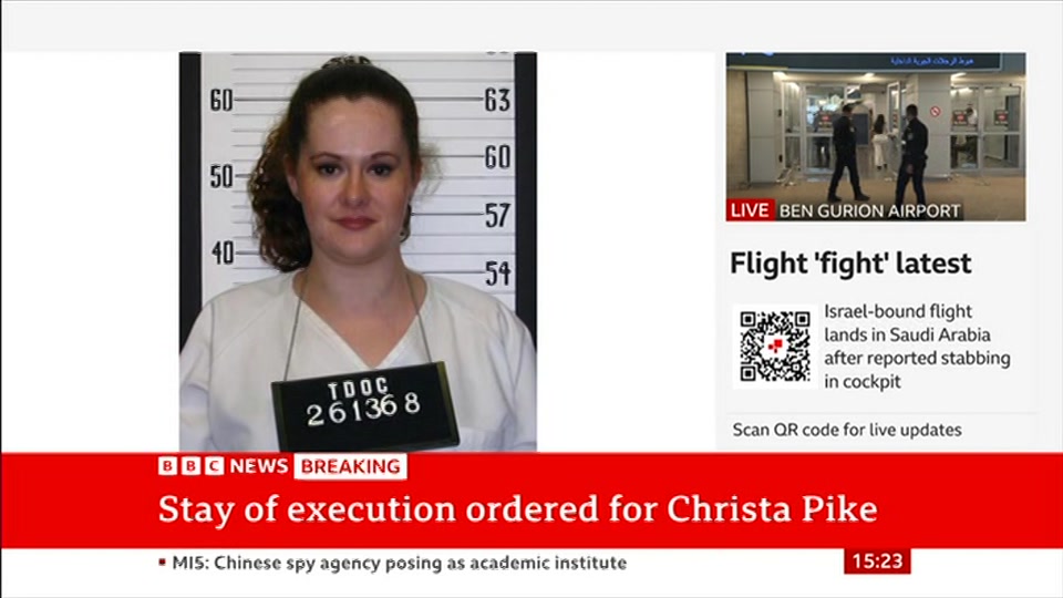 Broadcast still at 23m. BBC News, Verified Live, 30 September 2026.