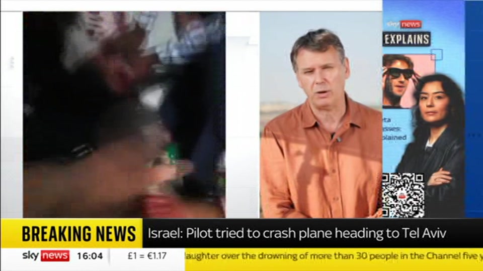 Still from Sky News at 4:00