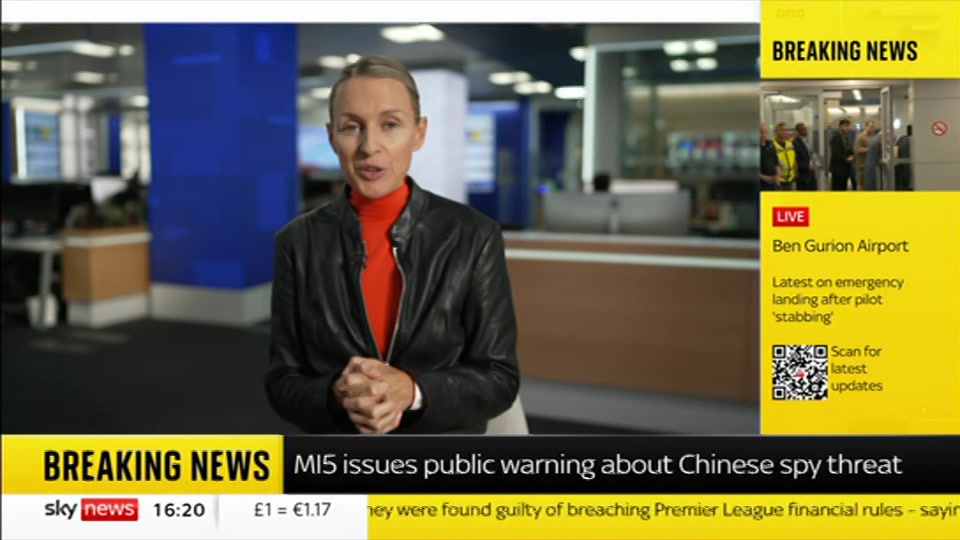 Still from Sky News at 20:30