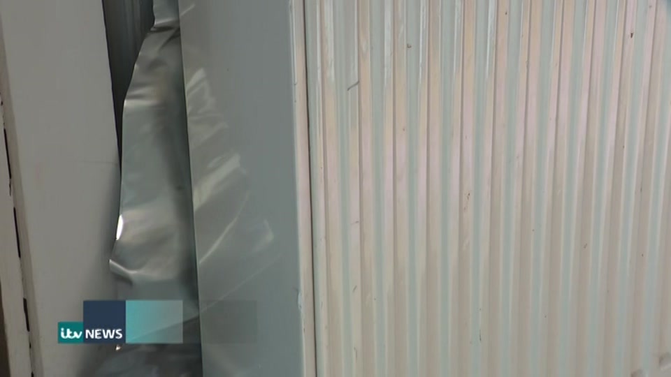 Broadcast still at 10m. ITV, ITV Evening News, 30 September 2026.