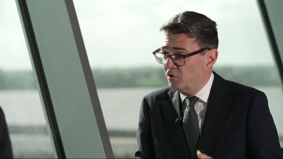 Broadcast still at 20m. ITV, ITV Evening News, 30 September 2026.
