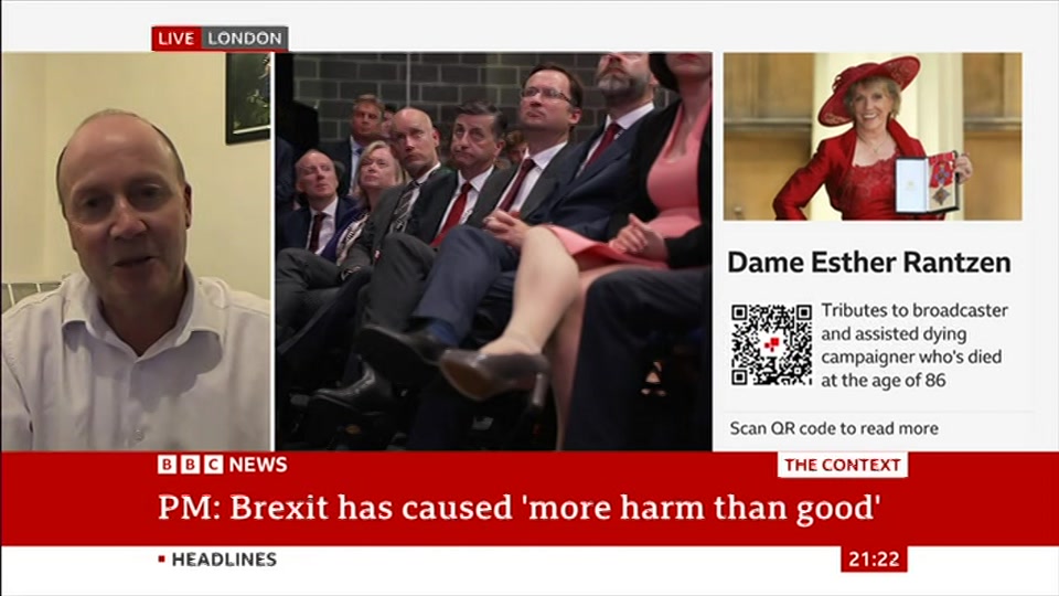 Still from BBC News at 22:30