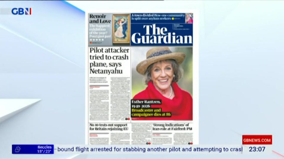 Still from GB News at 7:30