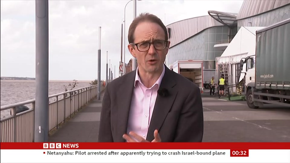 Broadcast still at 2m 30s. BBC News, Newscast, 30 September 2026.