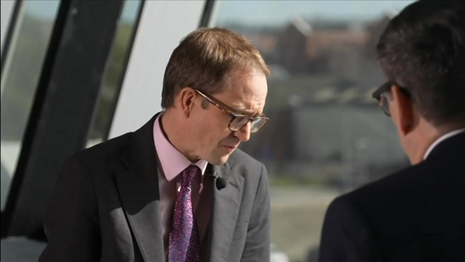 Broadcast still at 8m. BBC One, BBC News, 30 September 2026.