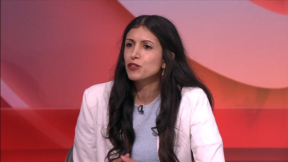 Broadcast still at 23m 30s. BBC One, BBC News, 30 September 2026.